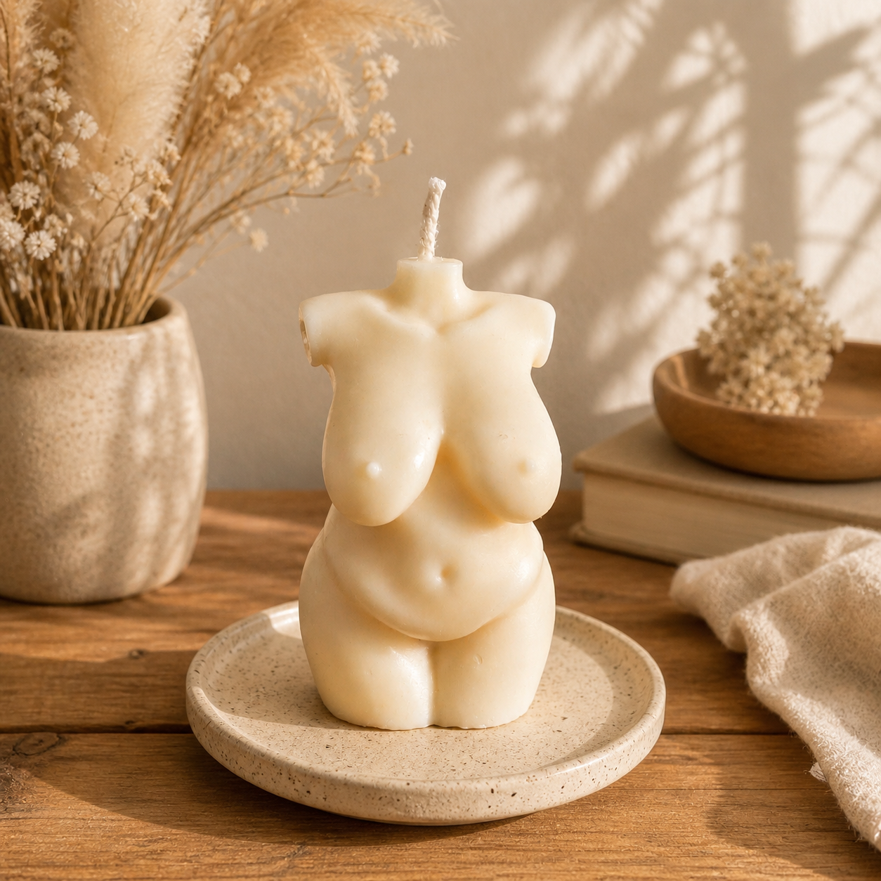 Plus Size Female Candle