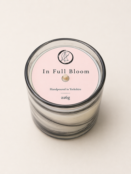 In Full Bloom scented candle