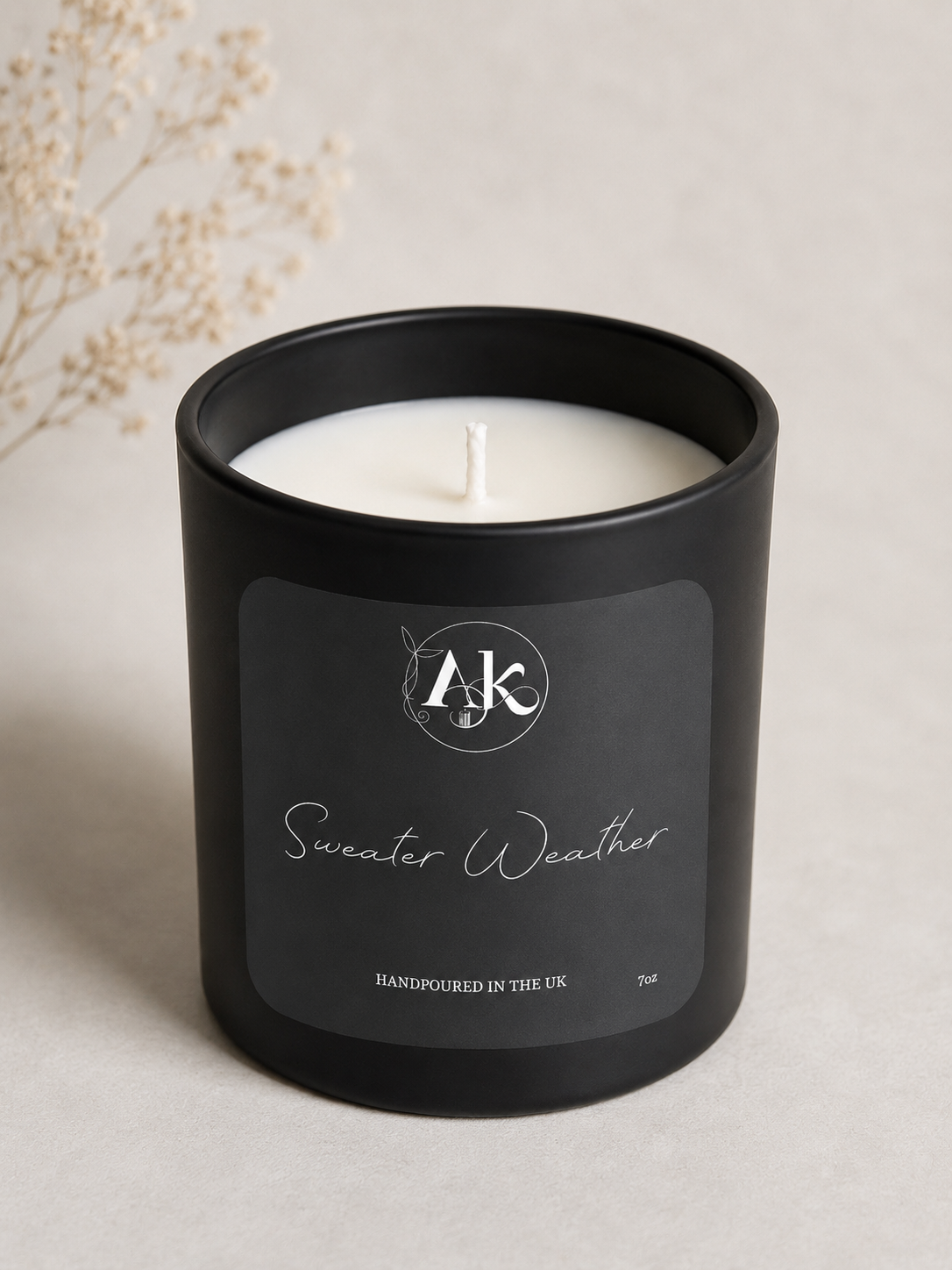 Sweater Weather 7oz scented candle